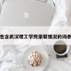 包含武汉理工学院录取情况的词条