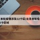 北京本轮疫情涉及12个区/北京本轮疫情涉及12个区域