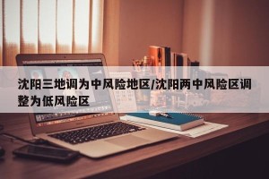 沈阳三地调为中风险地区/沈阳两中风险区调整为低风险区
