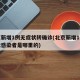 北京新增1例无症状转确诊(北京新增1例无症状感染者是哪里的)