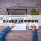 武汉疫情(武汉疫情时的领导)