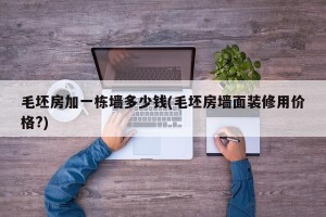 毛坯房加一栋墙多少钱(毛坯房墙面装修用价格?)
