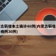 内蒙古新增本土确诊48例(内蒙古新增本土确诊病例36例)