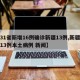 【31省新增16例确诊新疆13例,新疆新增13例本土病例 新闻】